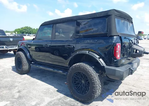 2023 Ford Bronco Outer Banks z USA, uszkodzony, nr VIN 1FMDE5BH3PLA99520